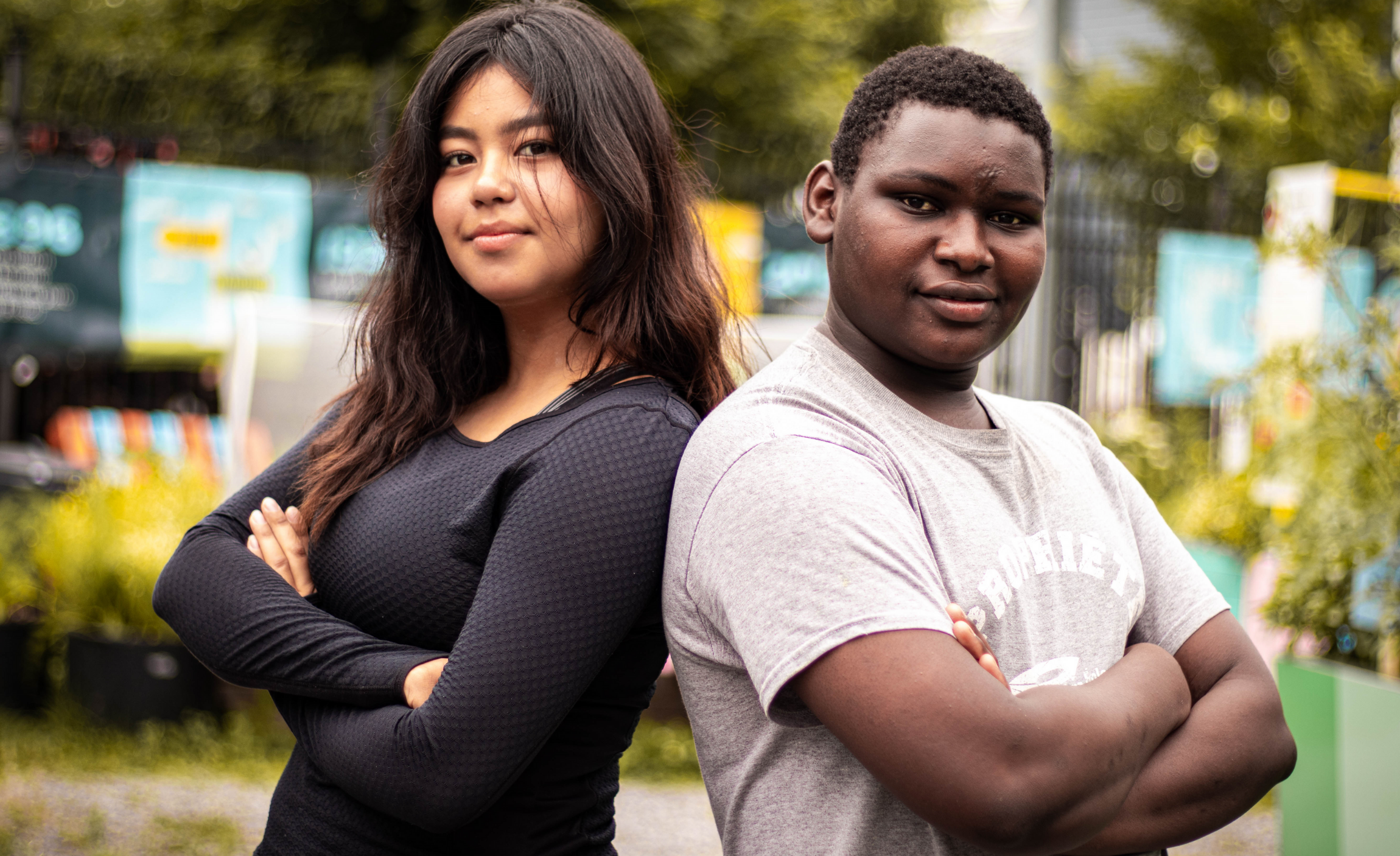 Souleymane et Cynthia